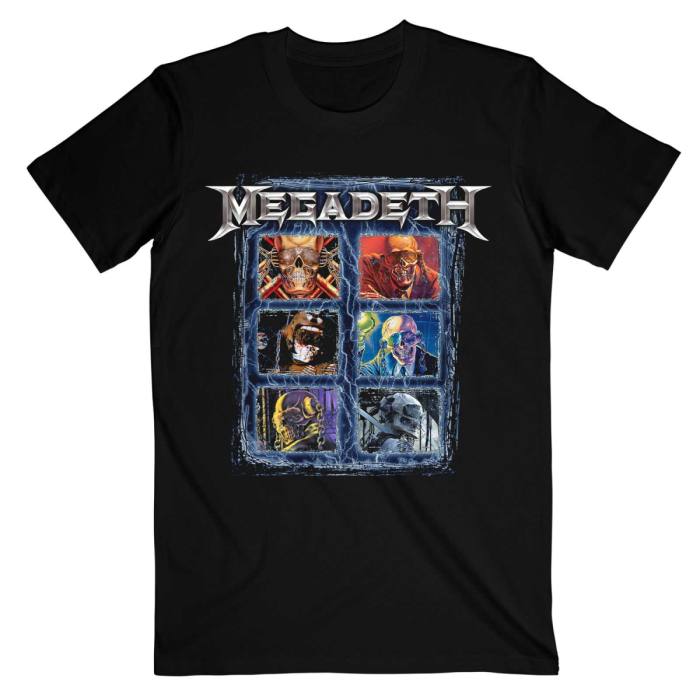 Megadeth Unisex T-shirt: Vic Head Grip 96483