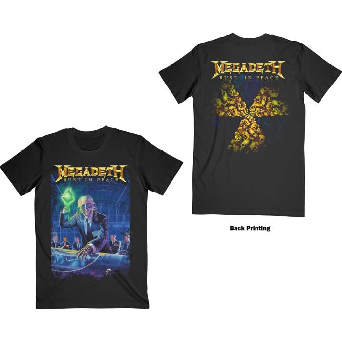 Megadeth Unisex T-shirt: Rust In Peace 30th Anniversary 96537