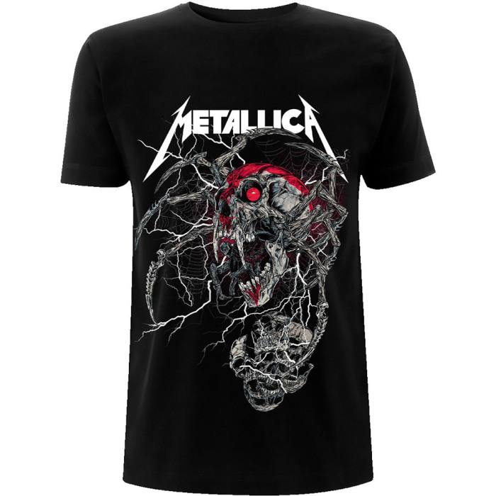 Metallica Unisex T-shirt: Spider Dead (Črna) 96678