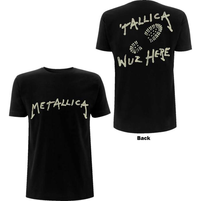 Metallica T-shirt Wuz Here (črna) 96756