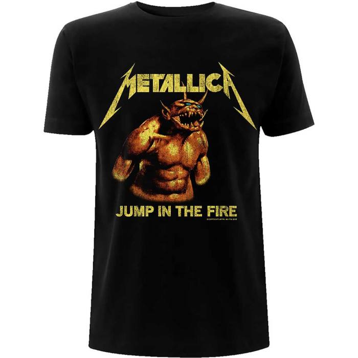 Metallica Jump In The Fire Vintage T-shirt 96762