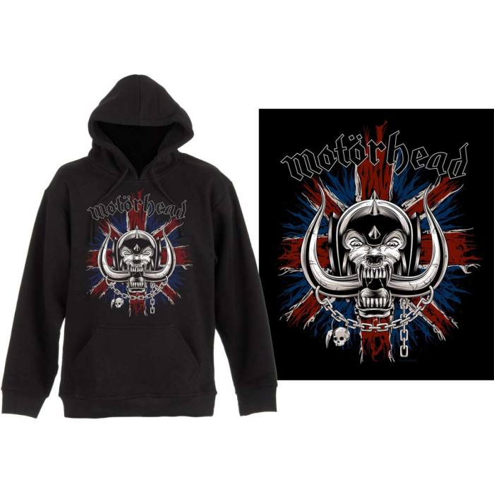 Motorhead Unisex Pullover Hoodie: British Warpig (Črna) 96914