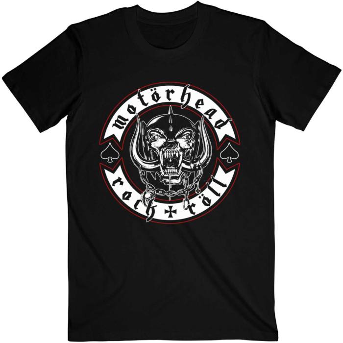 Motörhead Unisex T-shirt: Biker Badge 96976