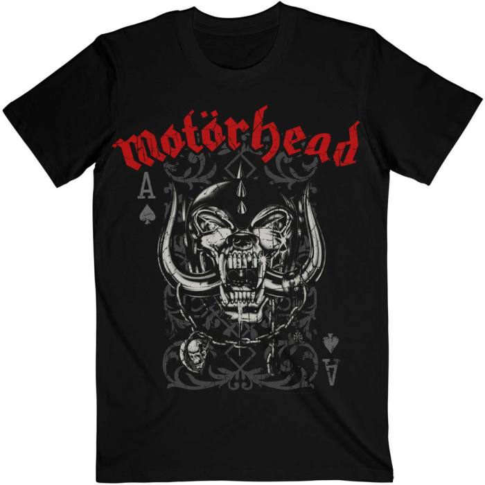 Motorhead Playing Card T-Shirt 96999