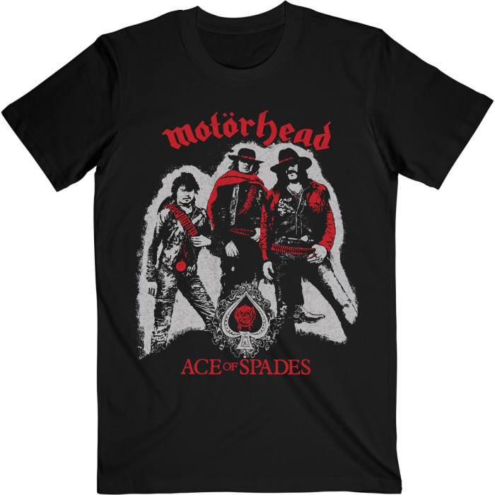 Motörhead T-shirt: Ace of Spades Cowboys (črna) 97206
