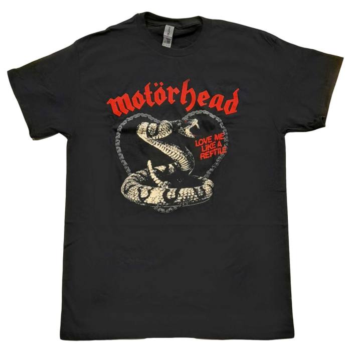 Motorhead T-shirt: Love Me Like A Reptile (črna) 97235