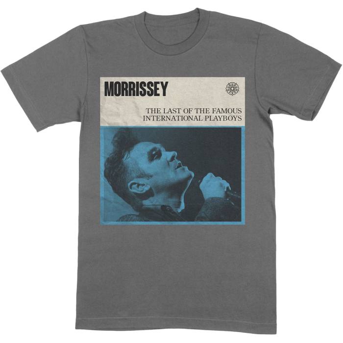 Morrissey T-shirt International Playboys (siva) 97617
