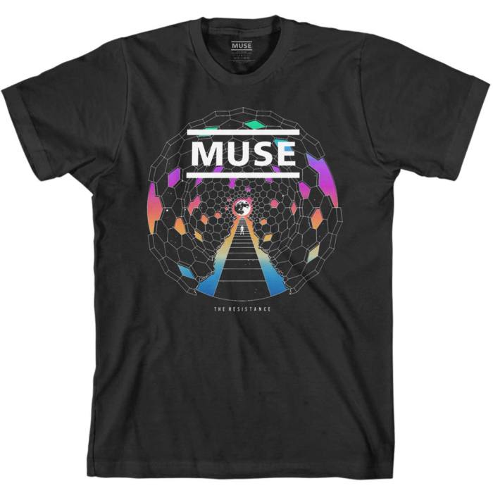 Muse T-shirt Resistance Moon (črna) 97941