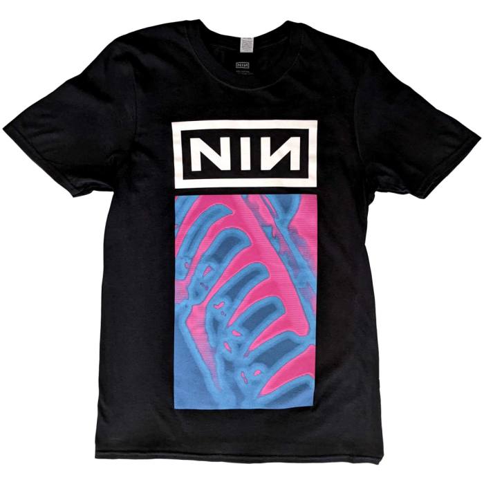 Nine Inch Nails Unisex T-shirt: Pretty Hate Machine Neon (Črna) 98069