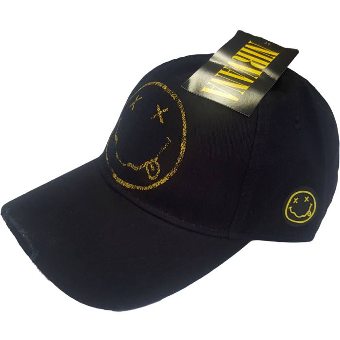 Kapa Baseball Nirvana Smiley Distressed 98079