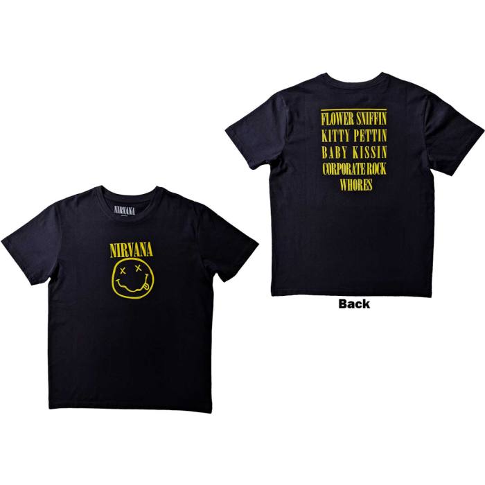 Nirvana T-shirt: Flower Sniffin 98296