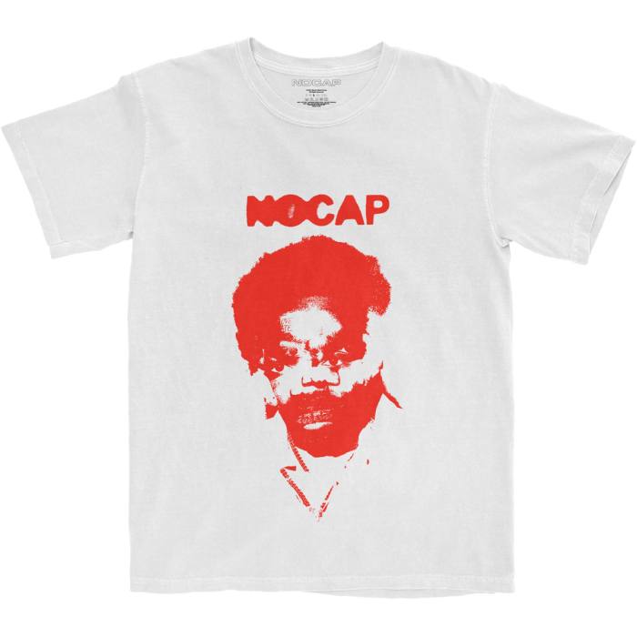 NoCap T-shirt Face Mash (White) 98639