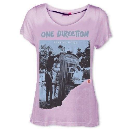 Girlie shirt One Direction Take Me Home Pink 98817
