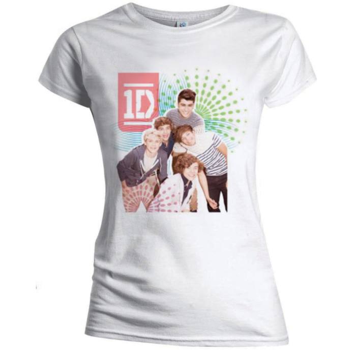 One Direction Colour Test Girlie shirt 98839