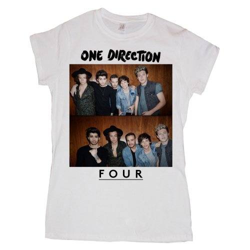 One Direction Ladies T-shirt Four (Skinny Fit) 98854