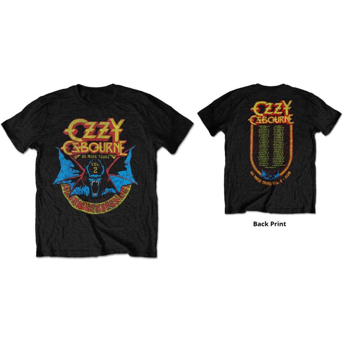 Ozzy Osbourne Unisex T-Shirt: Bat Circle (Limited Edition/Collectors Item) 98911