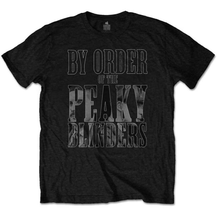 Peaky Blinders Unisex T-shirt: By Order Infill (Črna) 99316