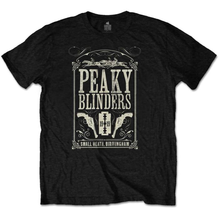 Peaky Blinders Unisex T-shirt: Soundtrack (Črna) 99351