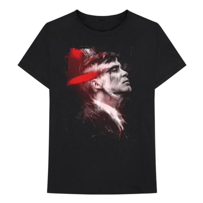 Peaky Blinders Unisex T-Shirt: Paint Strokes (Black) 99369