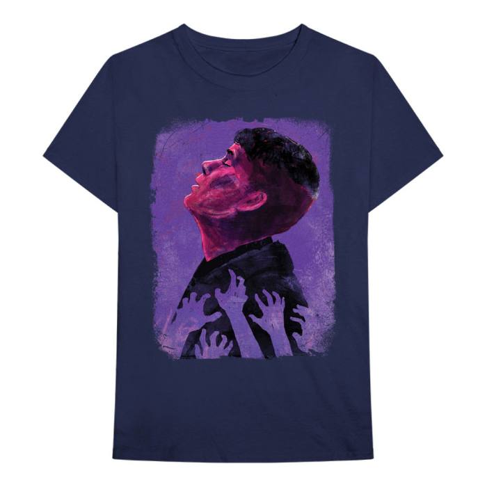 Peaky Blinders Unisex T-shirt: Dragging Tommy Down (modra) 99375