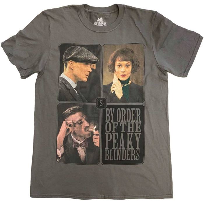 Portraits Grid T-shirt Peaky Blinders 99412