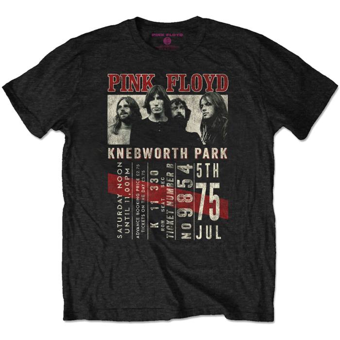 Pink Floyd T-shirt Knebworth '75 (črna) 99502