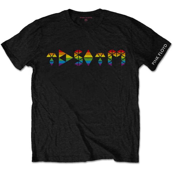 Pink Floyd T-shirt Dark Side Prism Initials 99712