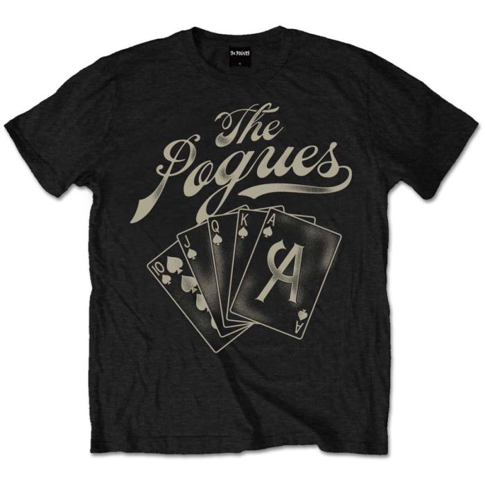 T-shirt The Pogues Aces 100283
