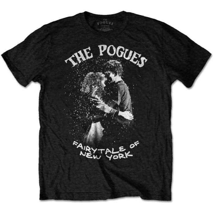 The Pogues Unisex T-Shirt: Fairy-tale Of New York (Black) 100286