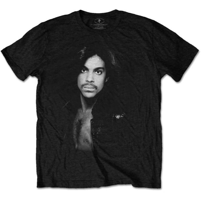 Prince T-shirt Leather Jacket (črna) 100607