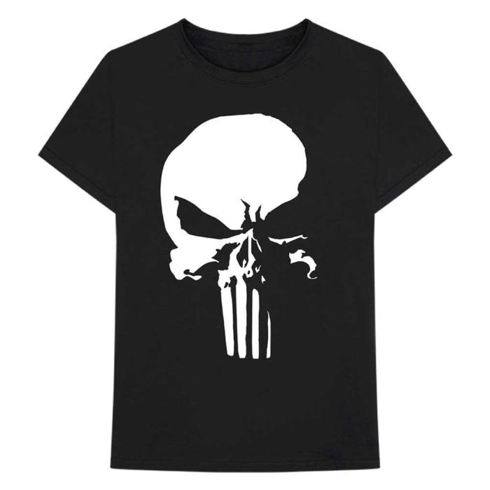 Marvel Comics Unisex T-Shirt: Punisher Shadow Skull (Black) 100796