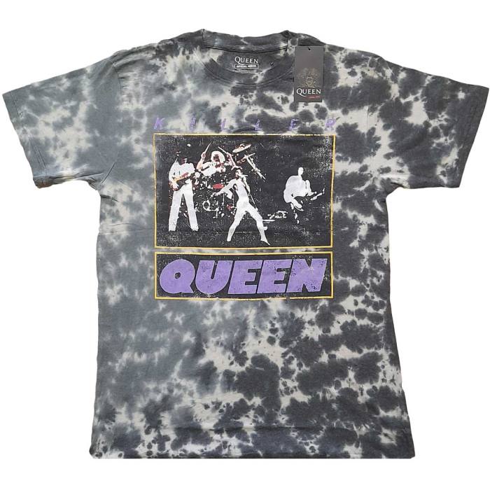 Queen T-shirt: Killer Queen (Grey) (Wash Collection) 101547