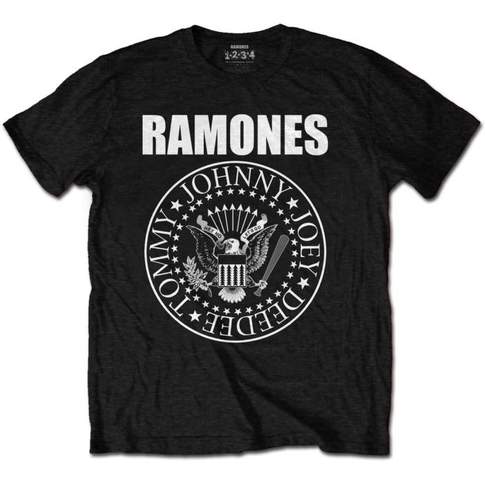 Ramones T-shirt Presidential Seal (Black) 101881