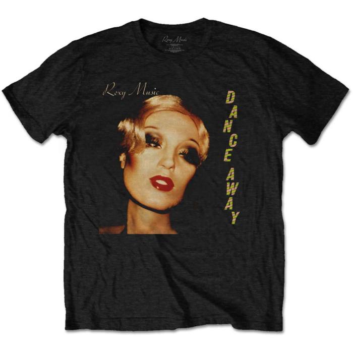 Roxy Music T-shirt: Dance Away Album (črna) 102463