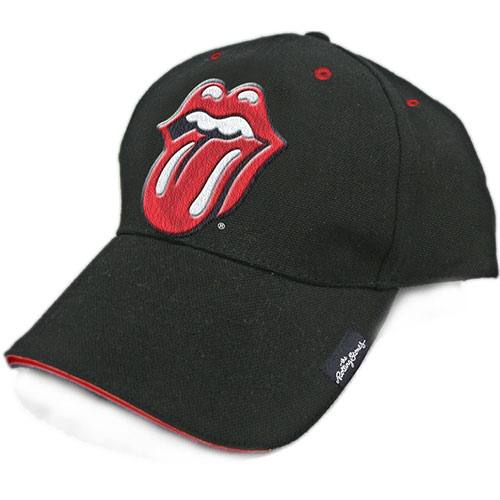 The Rolling Stones Unisex Baseball Cap: Classic Tongue (Black) 102571