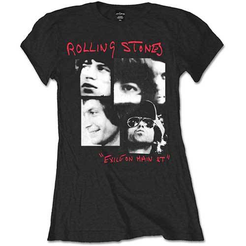 The Rolling Stones Girlie T-shirt Photo Exile 102847