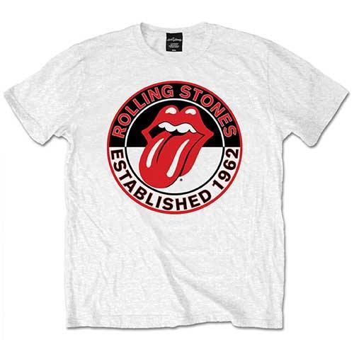 T-shirt Rolling Stones - Established 1962 White 102864