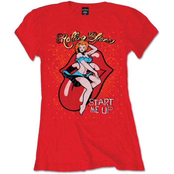 Ženska majica Rolling Stones Start me up 102992