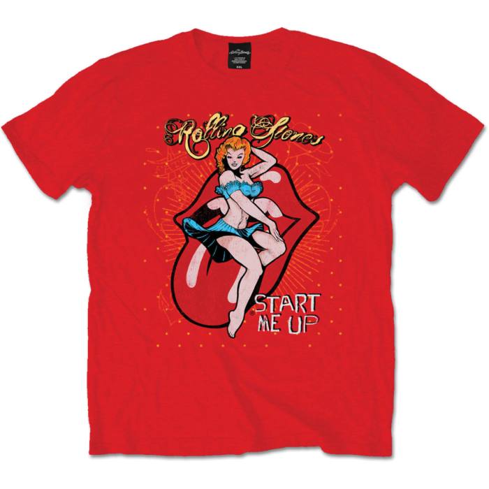T-shirt Rolling Stones Start me up 103003