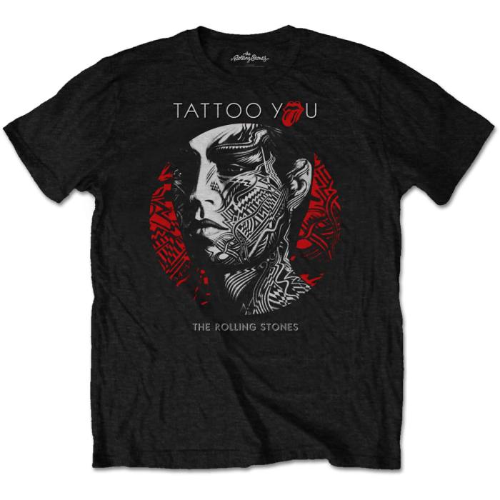 The Rolling Stones Unisex T-Shirt: Tattoo You Circle (Črna) 103082