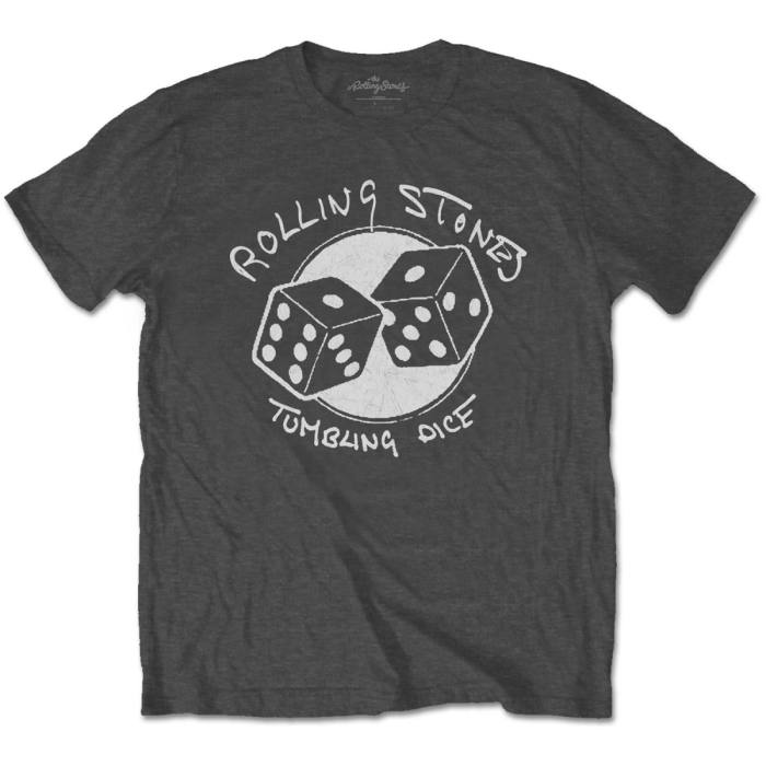 The Rolling Stones Unisex T-shirt: Tumbling Dice (siva) 103226