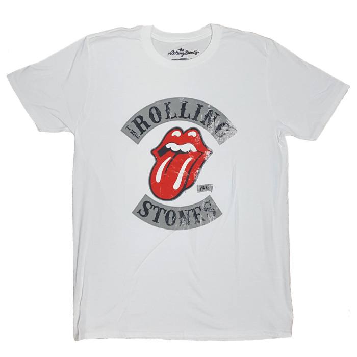 The Rolling Stones Unisex T-shirt: Tour 78 White 103587