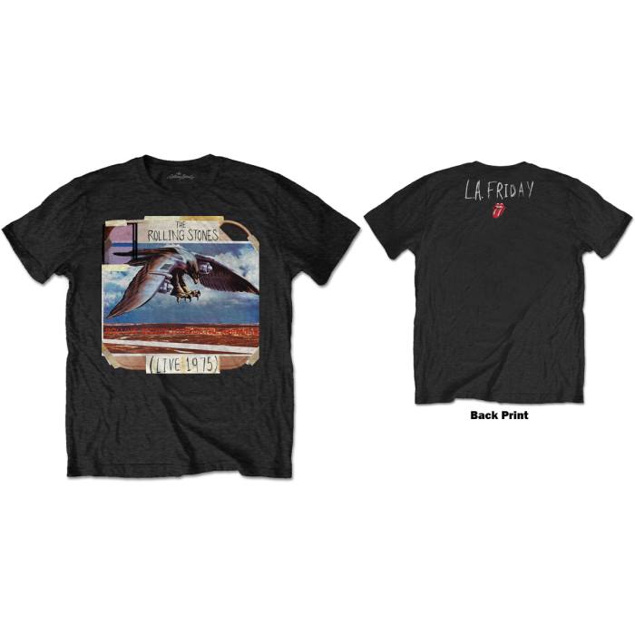 T-shirt The Rolling Stones – LA Friday (črn, back print) 103732