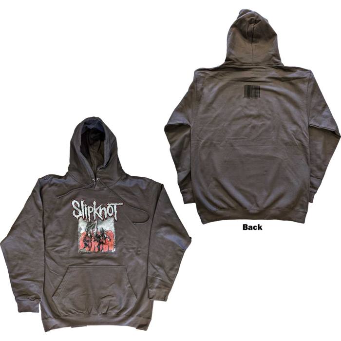 Slipknot Hoodie Self-Titled (siva, back print) 104281