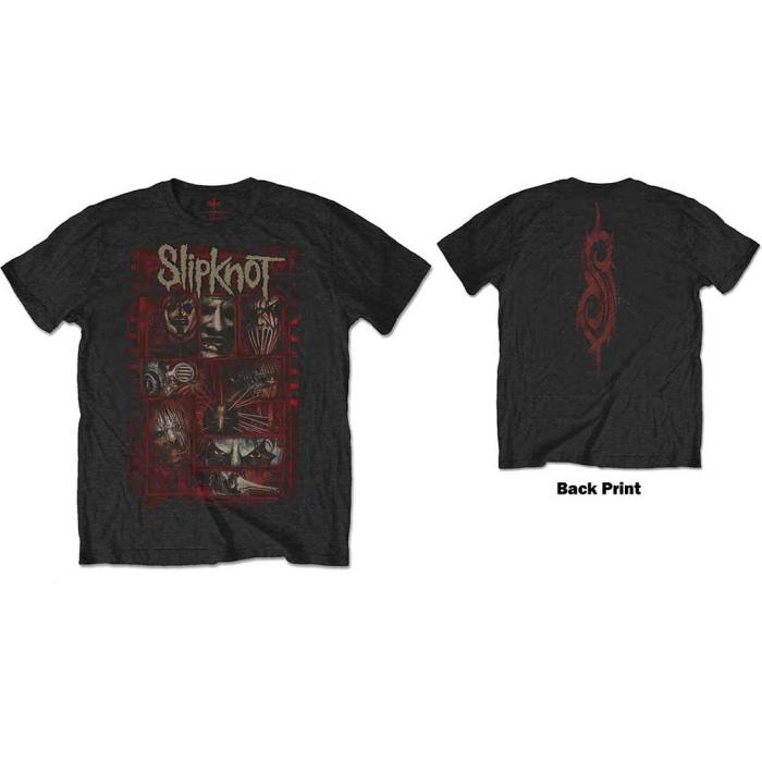 Slipknot T-shirt Sketch Boxes črna 104529