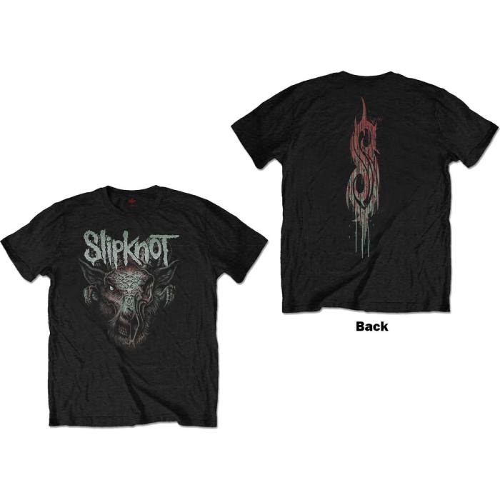 Otroški T-shirt Slipknot – Infected Goat (črn, back print) 104552