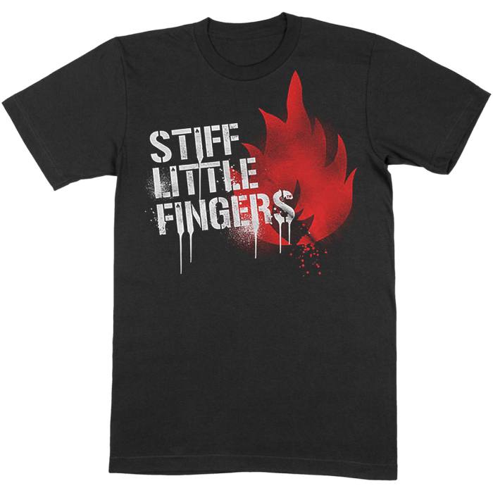 Stiff Little Fingers T-shirt Graffiti (black) 105111