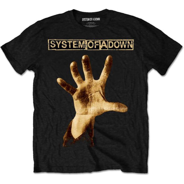 T-shirt System Of A Down Hand 105271