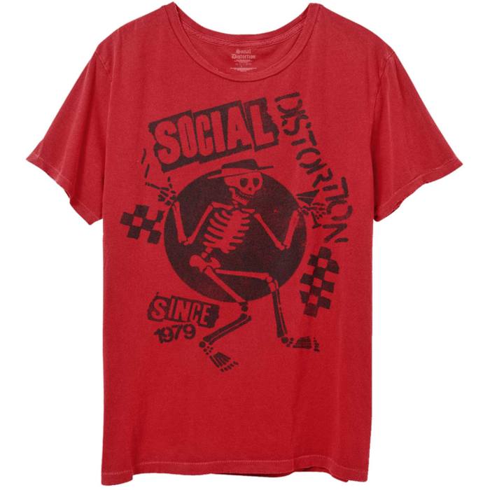 Social Distortion T-shirt: Speakeasy Checkerboard 105361