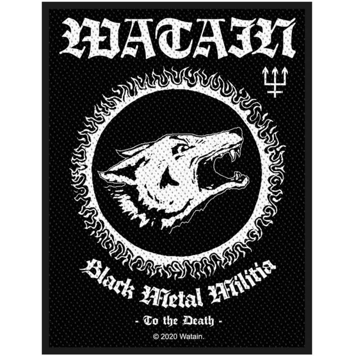 Našitek Watain Black Metal Militia 105421